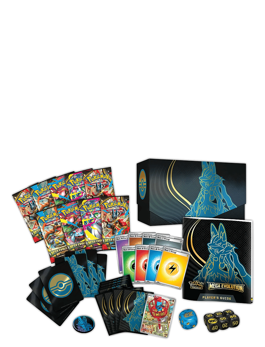 Pokémon Trading Cards - Poke ME01 Elite Trainer Box REL 10/10 - black - 2