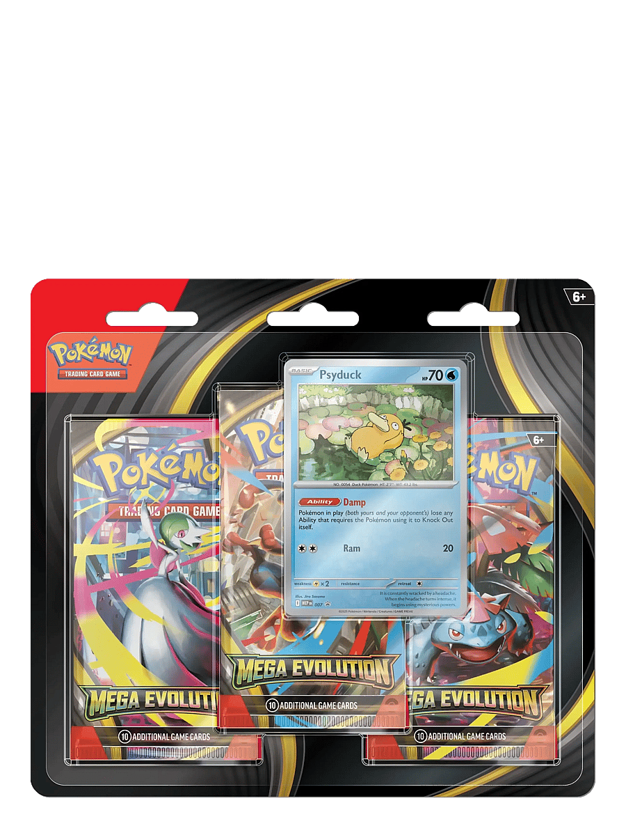 Pokémon Trading Cards - Poke Blister 3P ME01 REL 10/10 - black - 0