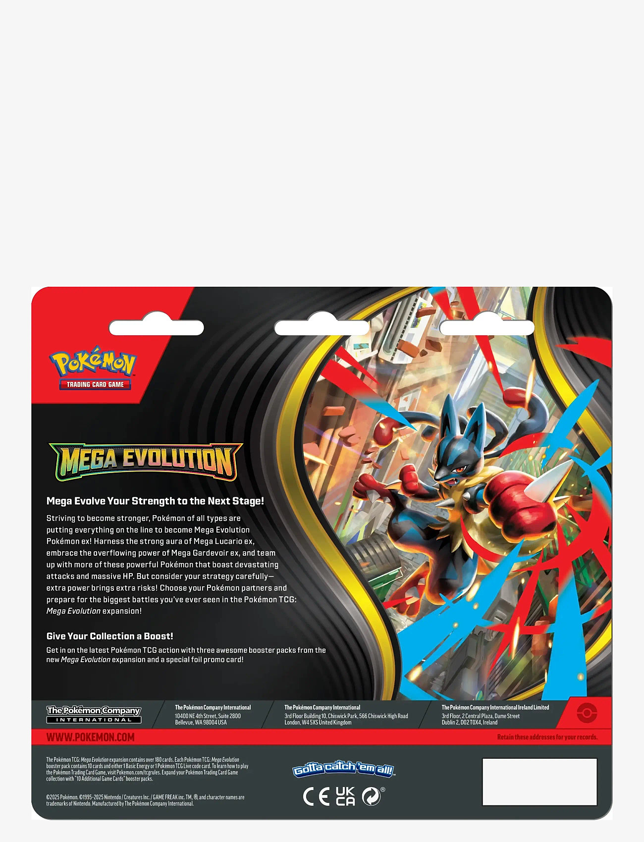 Pokémon Trading Cards - Poke Blister 3P ME01 REL 10/10 - black - 1