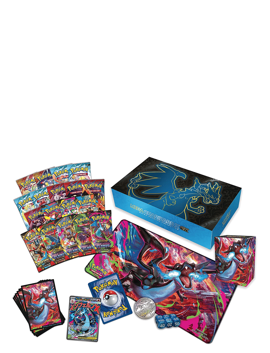 Pokémon Trading Cards - Poke Ultra Premium Coll Mega Chariz14/11 - blue - 0