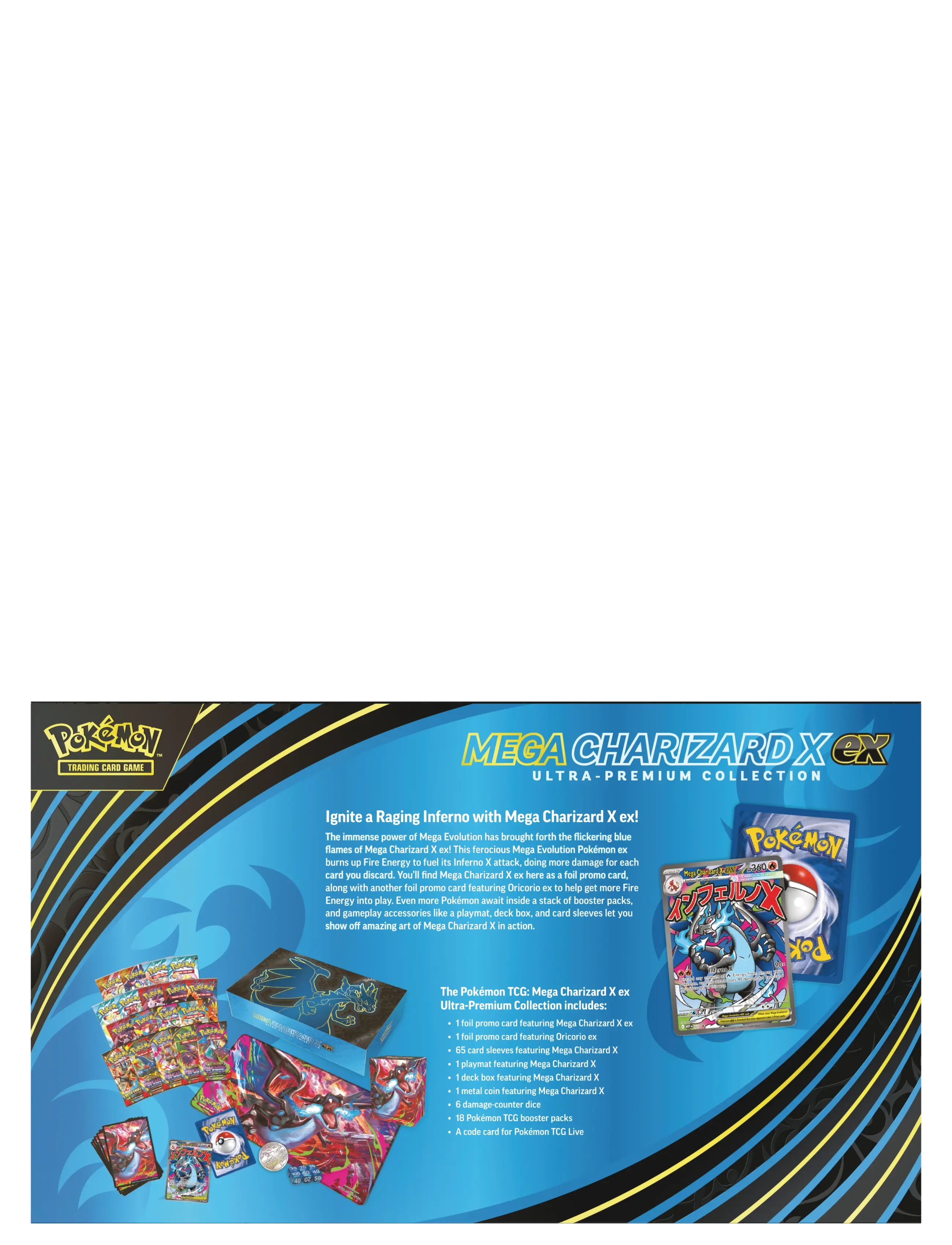 Pokémon Trading Cards - Poke Ultra Premium Coll Mega Chariz14/11 - blue - 2