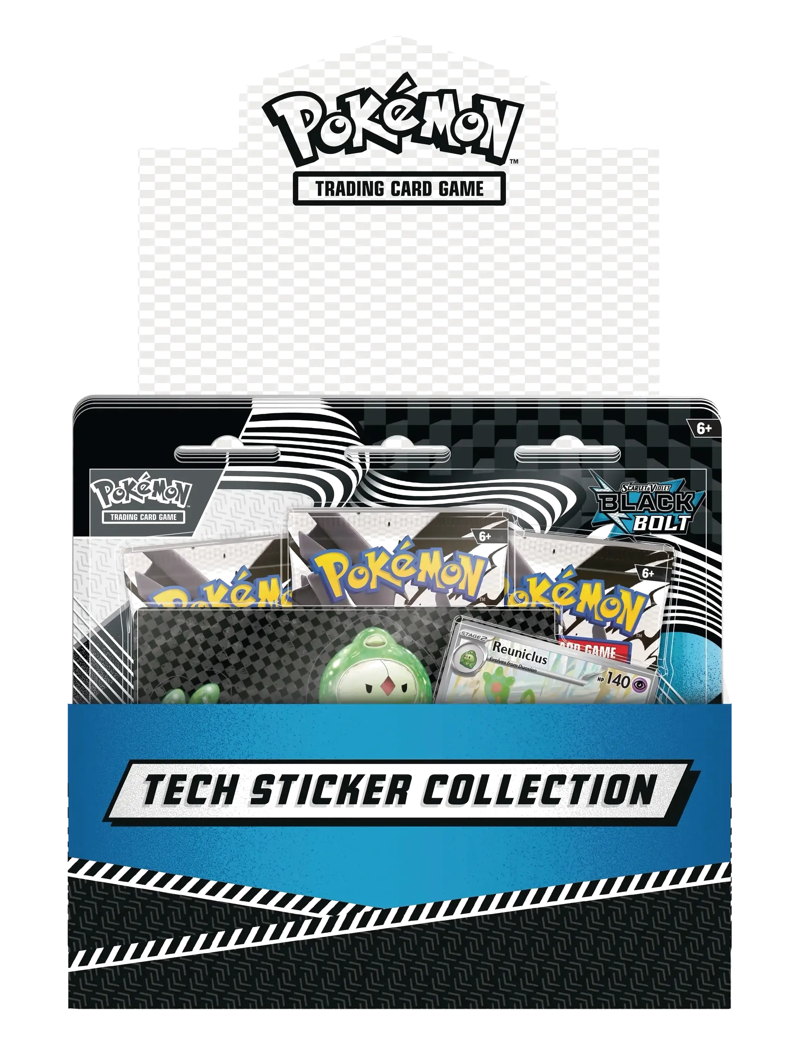 Pokémon Trading Cards - Poke Tech Sticker Coll ZSV10.5 REL 1/8 - black - 2