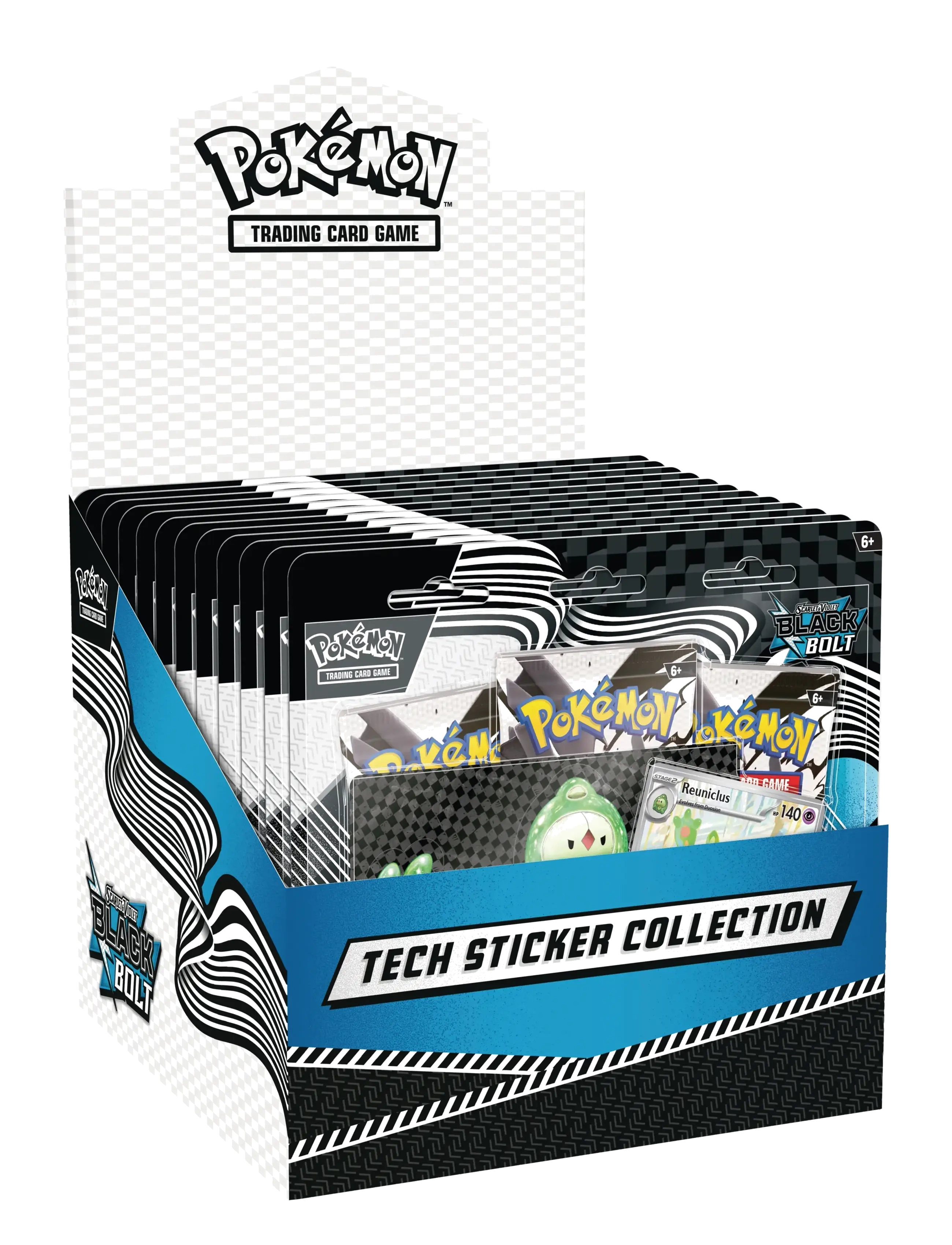 Pokémon Trading Cards - Poke Tech Sticker Coll ZSV10.5 REL 1/8 - black - 3