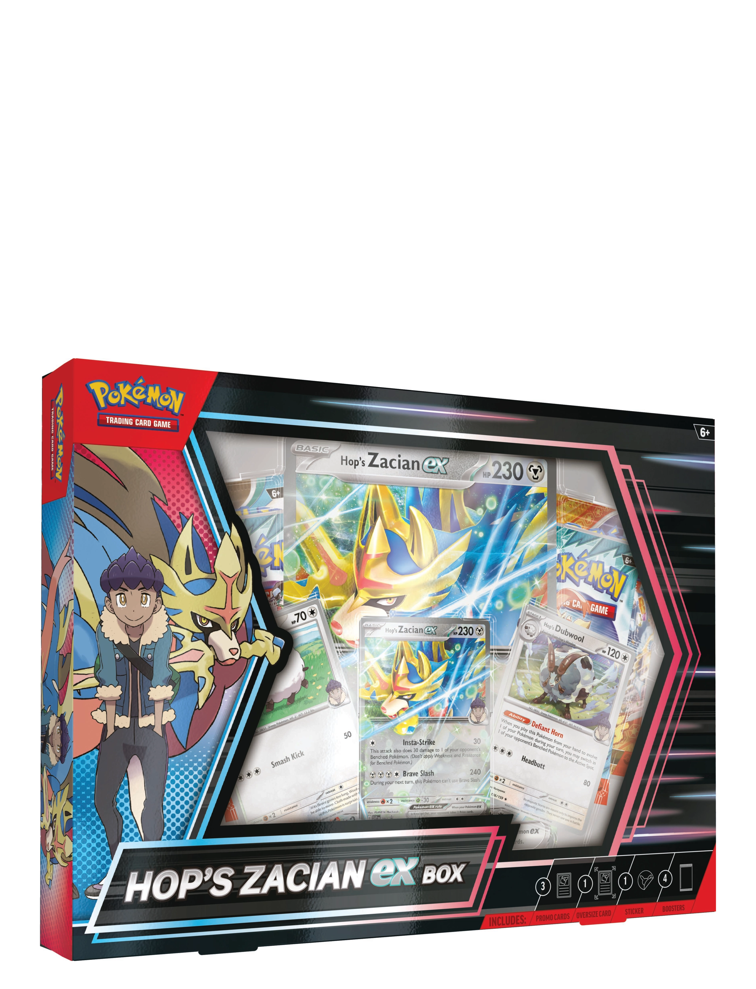 Pokémon Trading Cards - Poke Box EX Hop's Zacian - black - 2