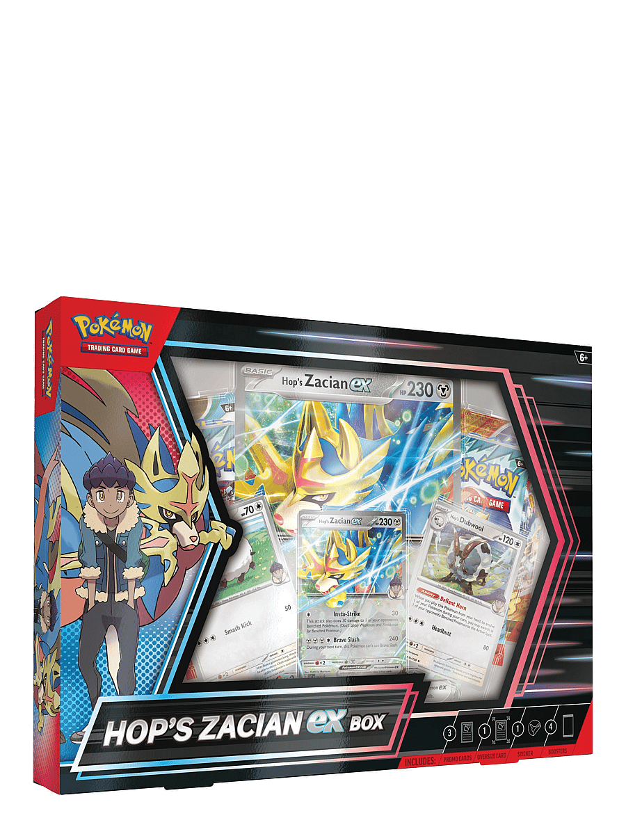 Pokémon Trading Cards - Poke Box EX Hop's Zacian - black - 2