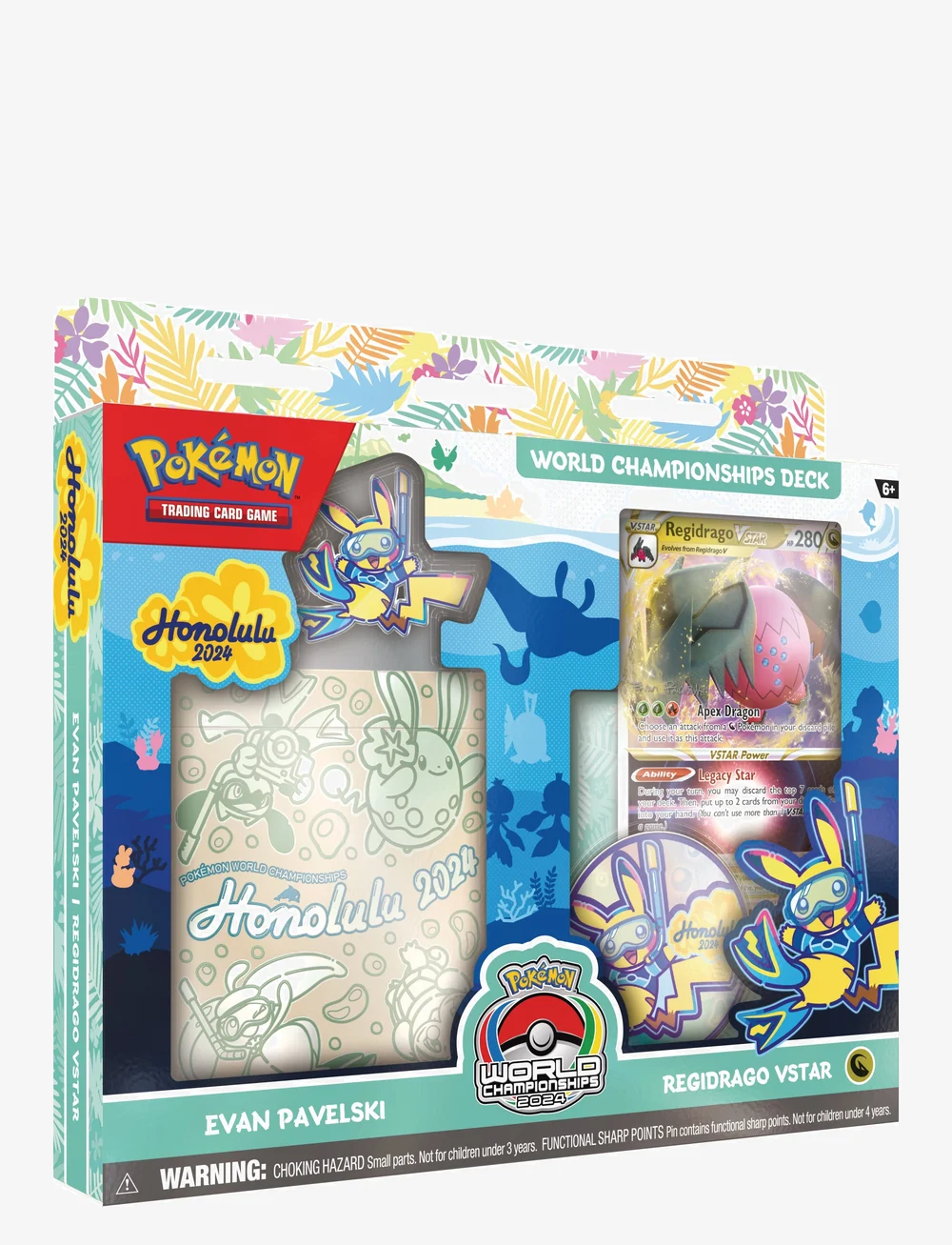 Pokémon Trading Cards - Pokemon World Champion Deck 7/3 - kaardimängud - orange - 0