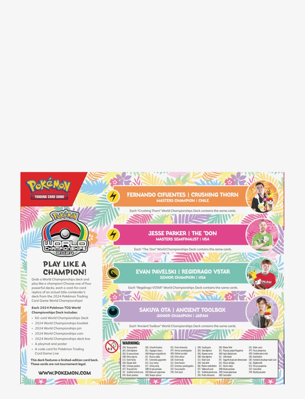 Pokémon Trading Cards - Pokemon World Champion Deck 7/3 - kaardimängud - orange - 1