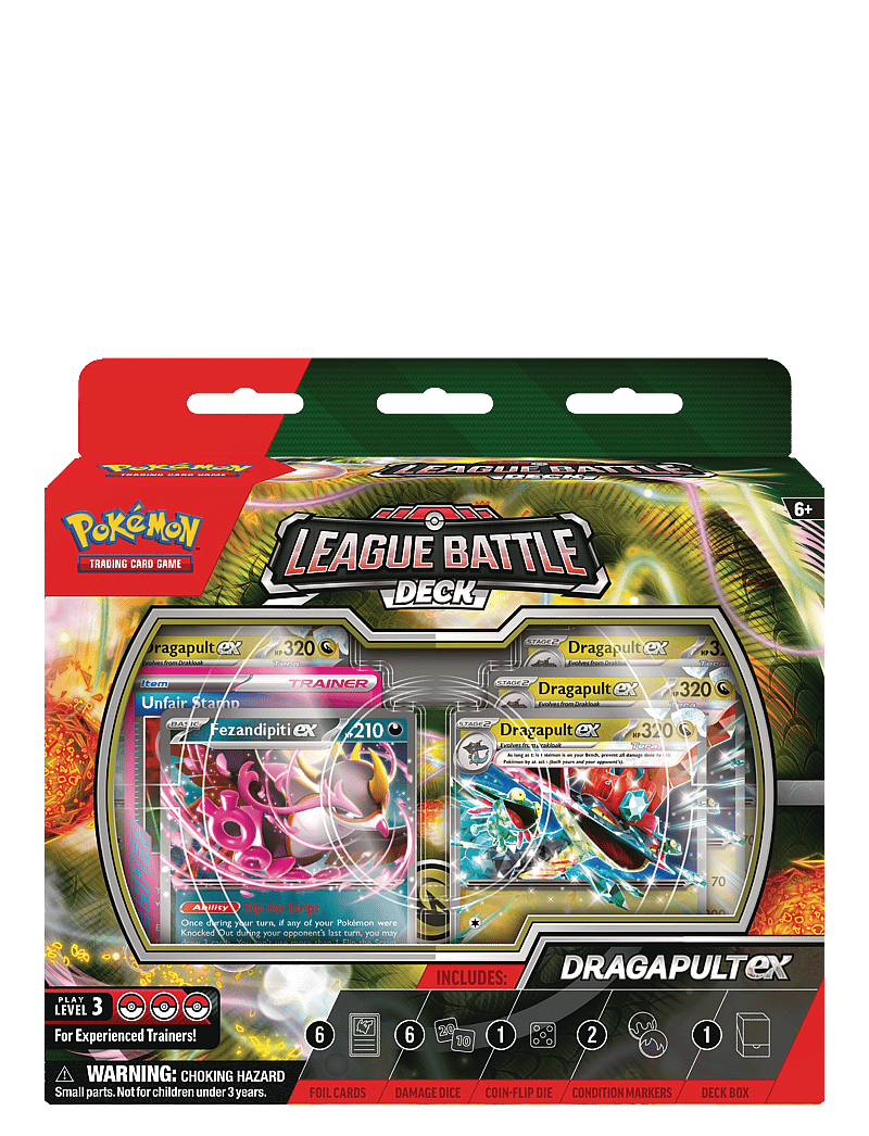 Pokmon Trading Cards Poke League Battle Deck Ex Dragapult25/4 (PTCPOK10394) - Card games - Boozt.com Pokmon Trading Cards Poke League Battle Deck Ex Dragapult25/4 (PTCPOK10394) - Card games - Boozt.com