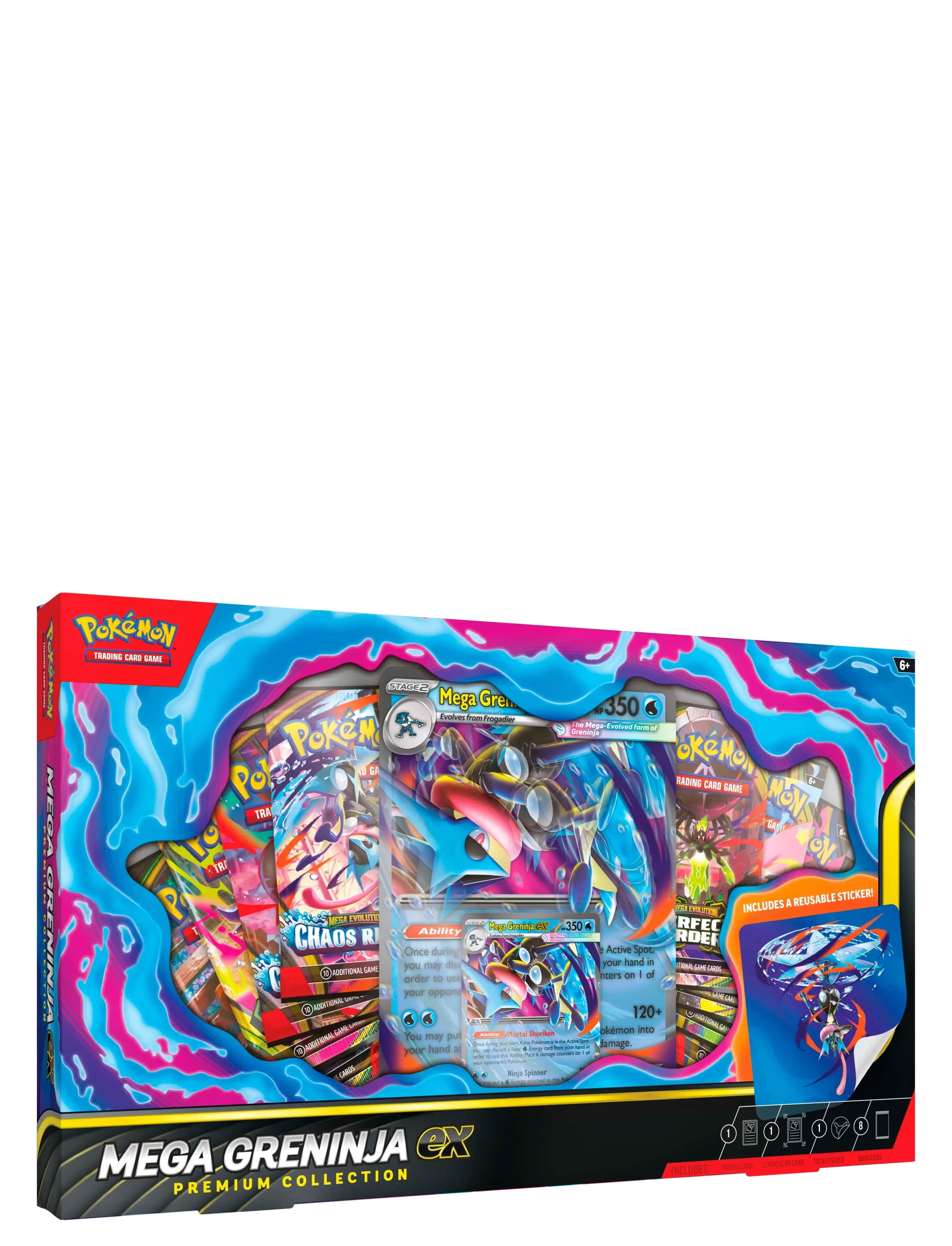 Pokémon Trading Cards Poke Box Premium Ex, One Size, Blue, Legetøj > Trading Cards, Børn