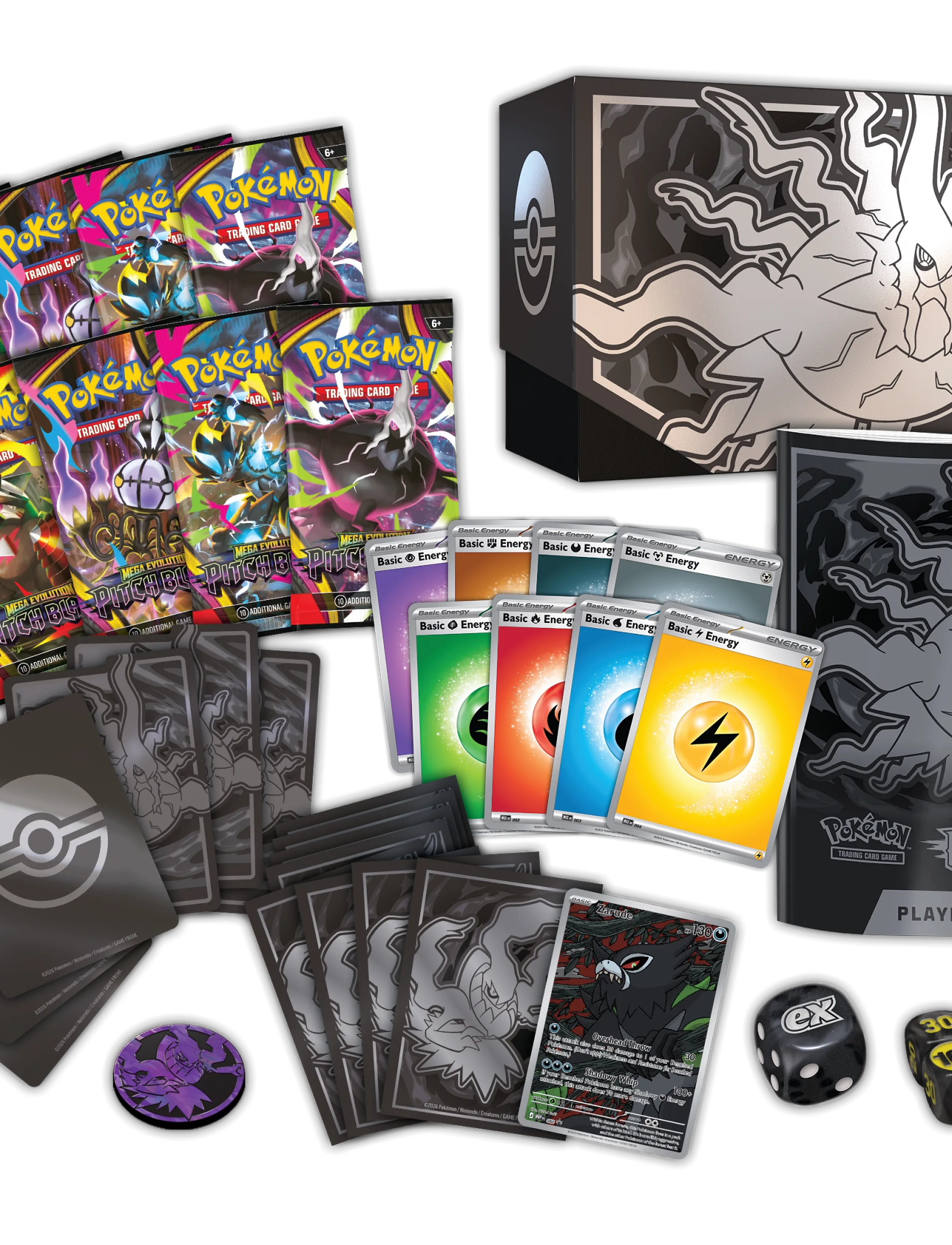 Pokémon Trading Cards - Poke ME05 Elite Trainer Box - black - 3