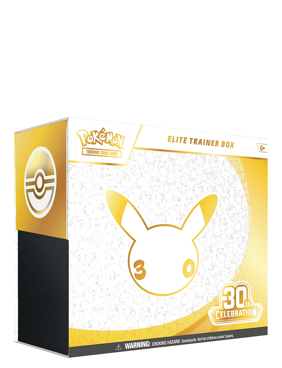 Pokémon Trading Cards - Poke Elite Trainer Box 30th - samlekort - gold - 0
