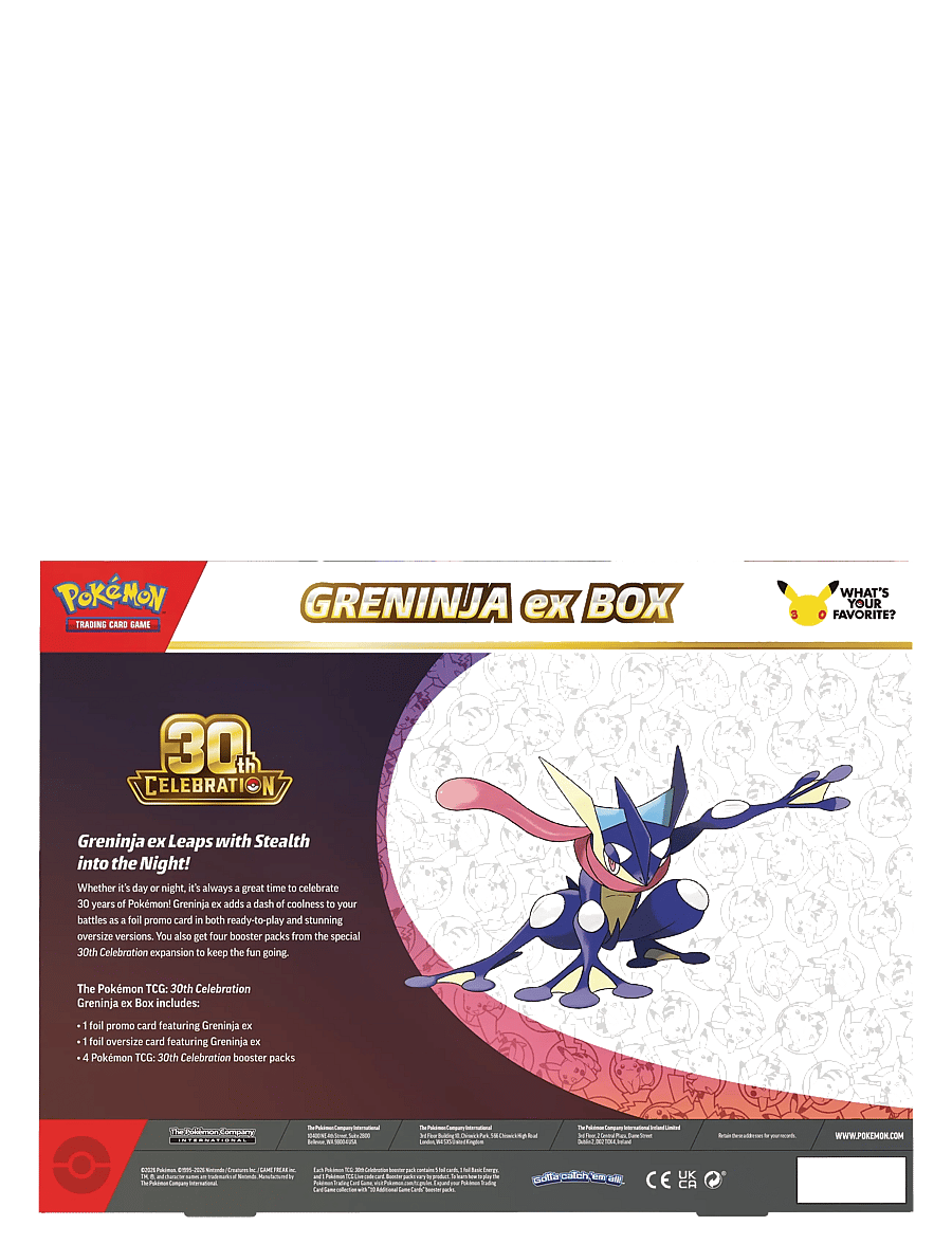 Pokémon Trading Cards - Poke Box ex 30th (2) - gold - 3