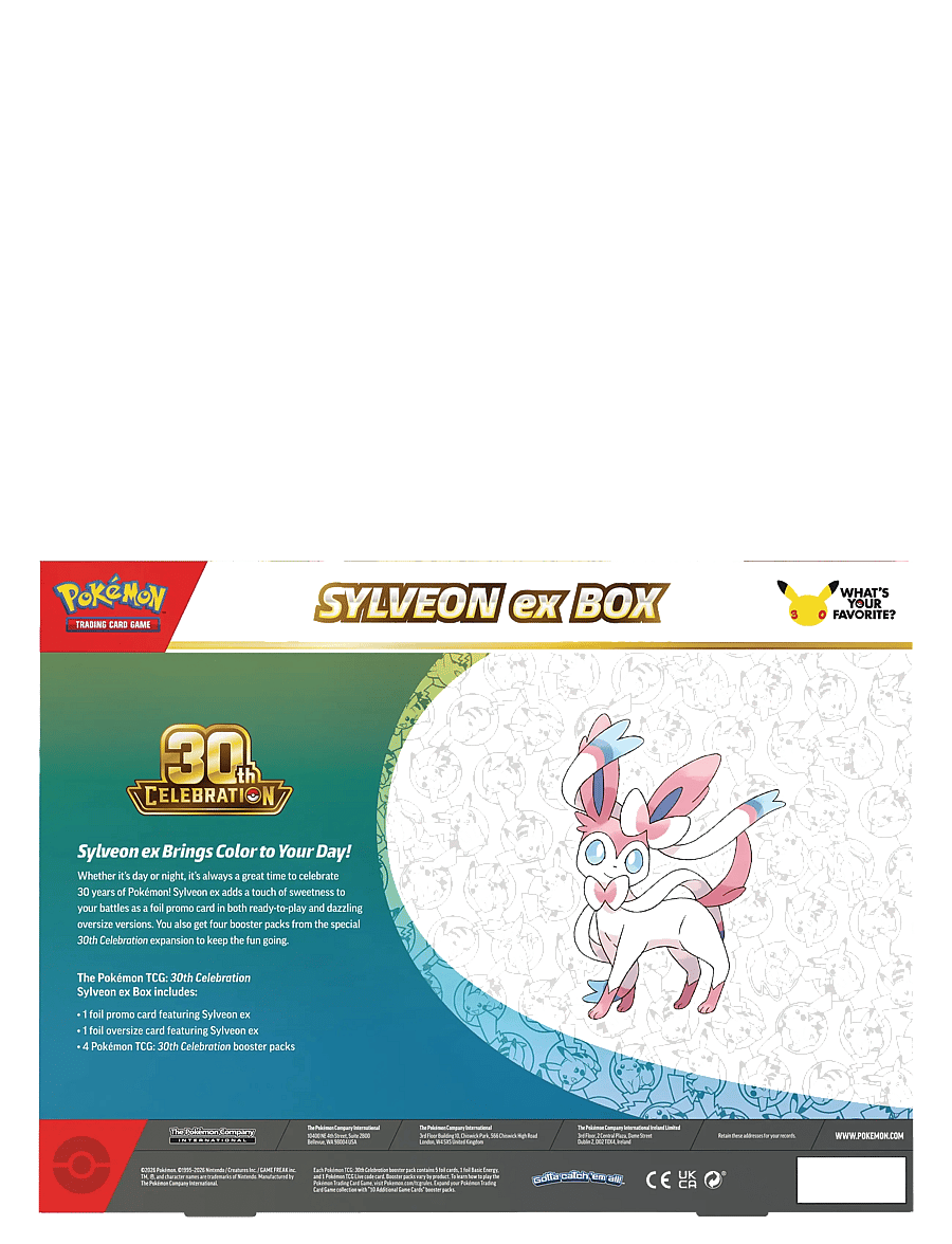 Pokémon Trading Cards - Poke Box ex 30th (2) - gold - 4