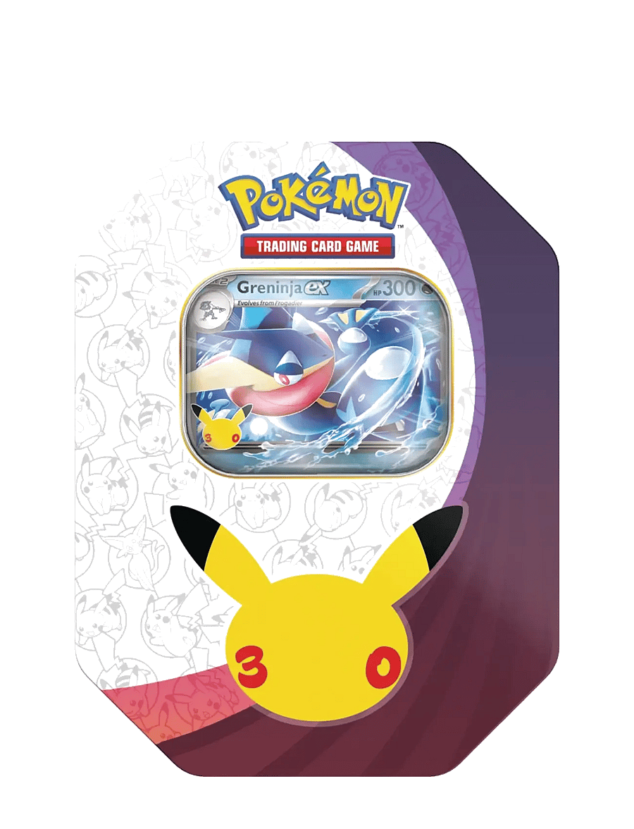 Pokémon Trading Cards - Poke Tin ex 30th - samlekort - gold - 3