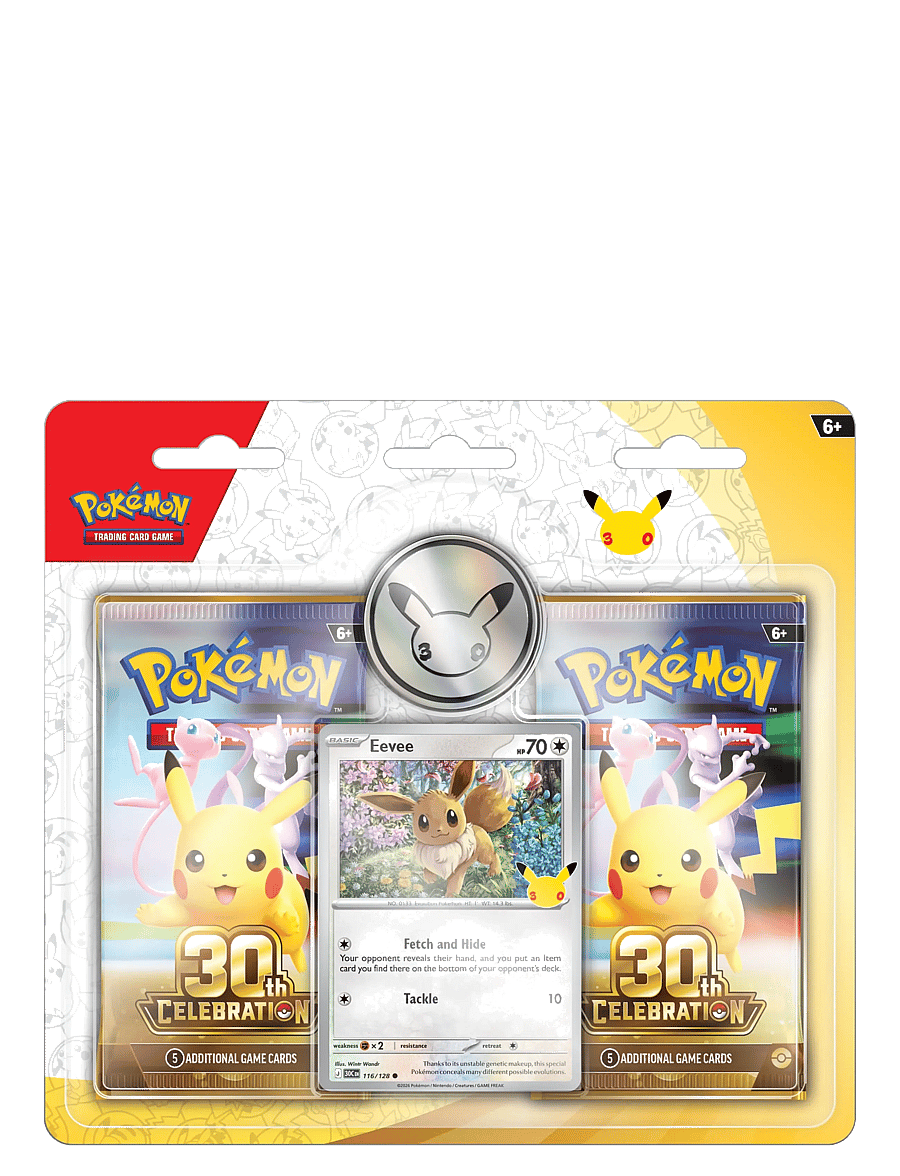Pokémon Trading Cards - Poke 2-Pack Blister 30th - kogumiskaardid - gold - 0