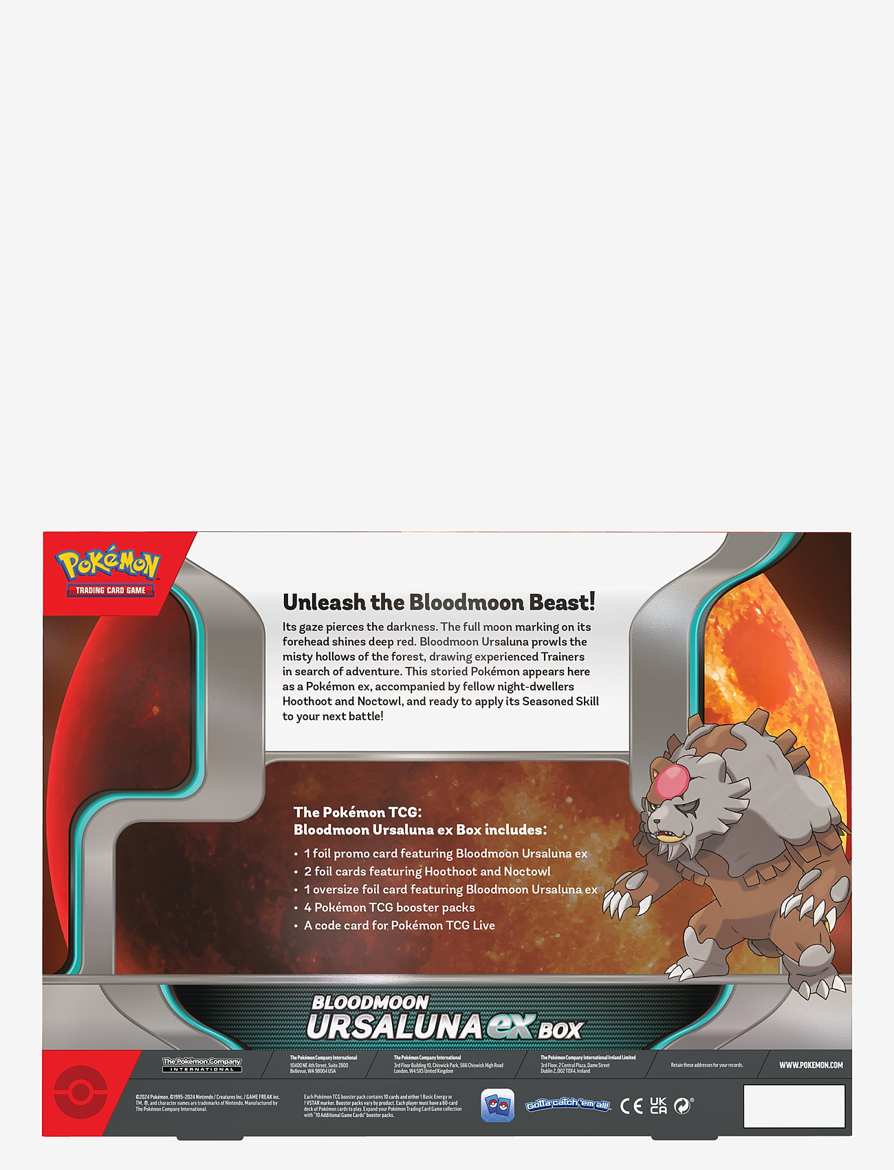 Pokmon Trading Cards Poke Box Bloodmoon Ursaluna Ex (PTCPOK85881) -  Trading cards - Boozt.com