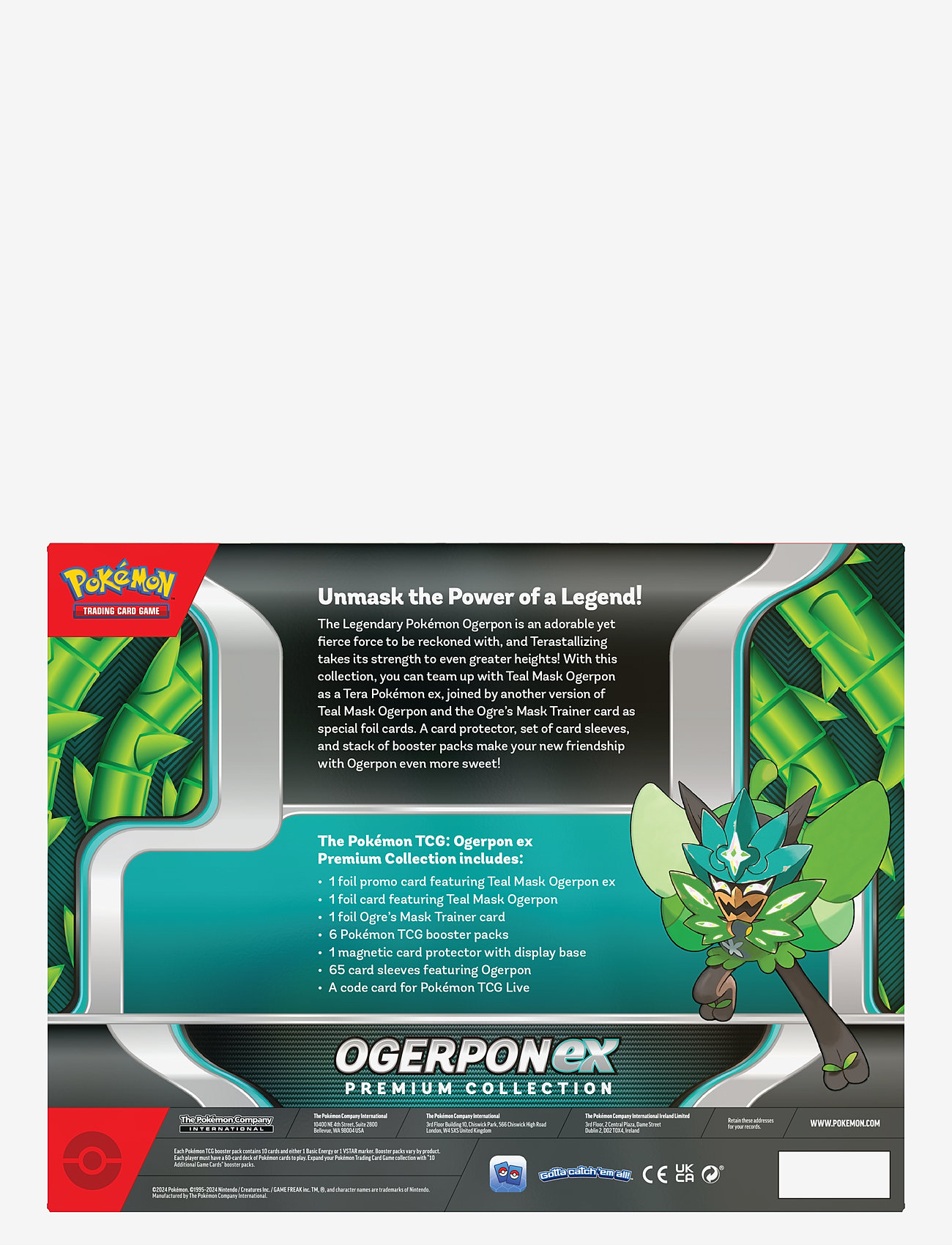 Pokémon Trading Cards - Poke Ogerpon ex Prem Coll - green - 1