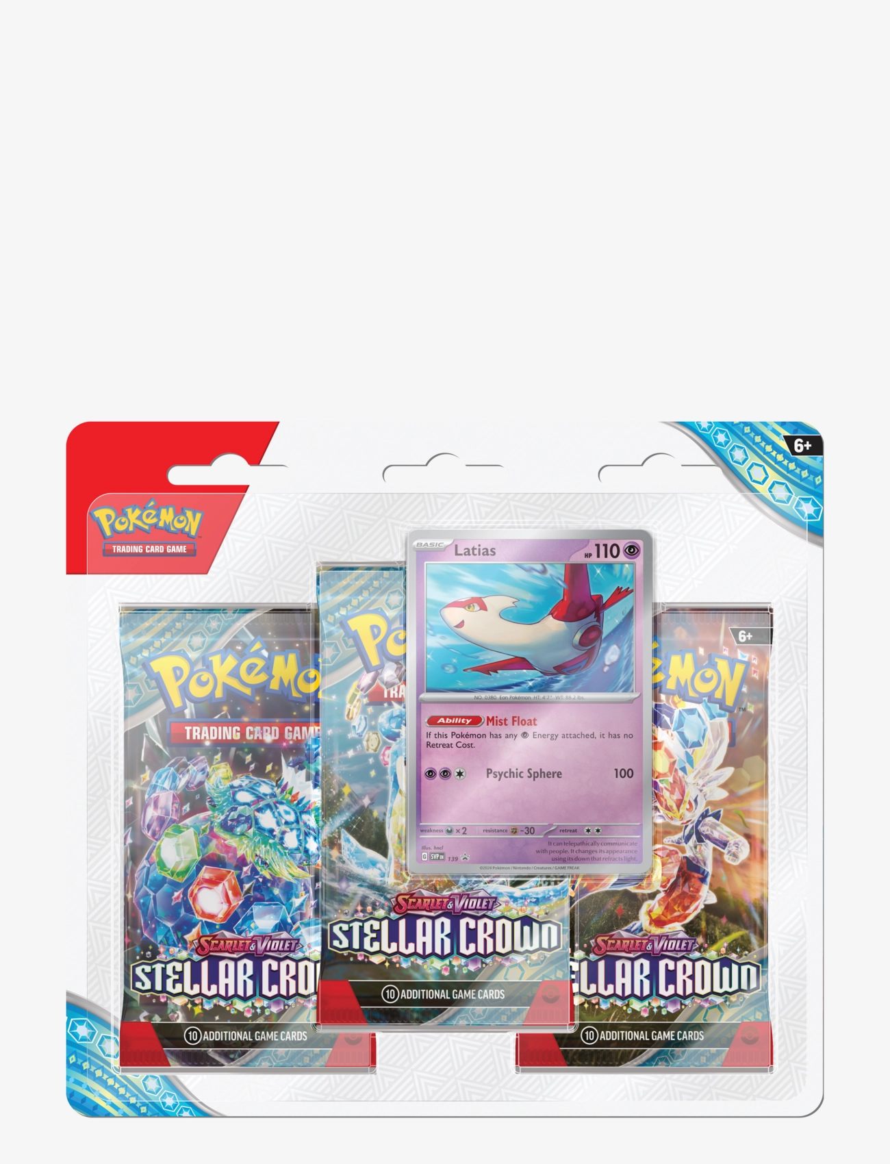 Pokémon Trading Cards - Poke Blister 3P SV7 - Stellar Crown - white - 1