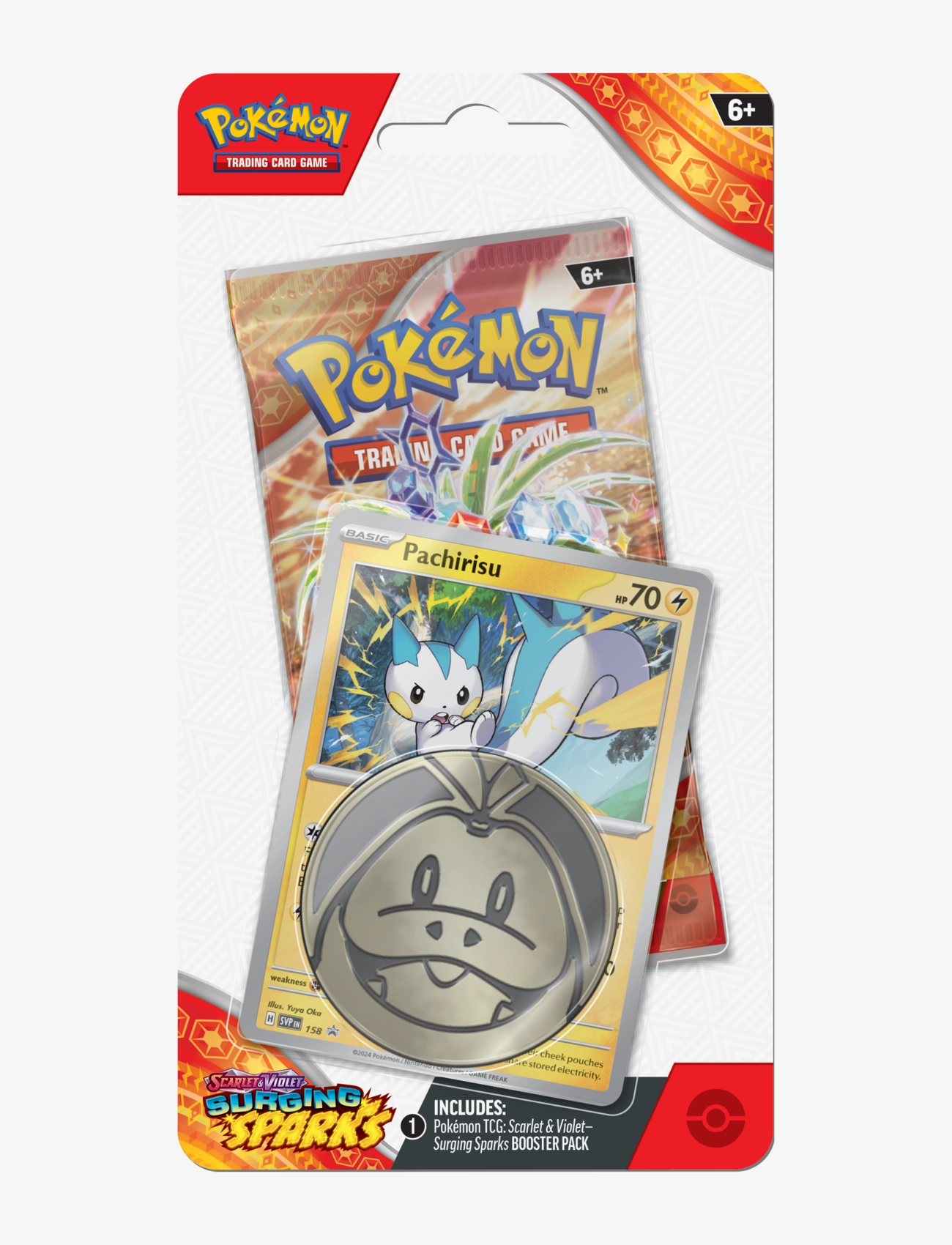 Pokémon Trading Cards - Poke SV8 Checklane - Surging Sparks - brown - 1