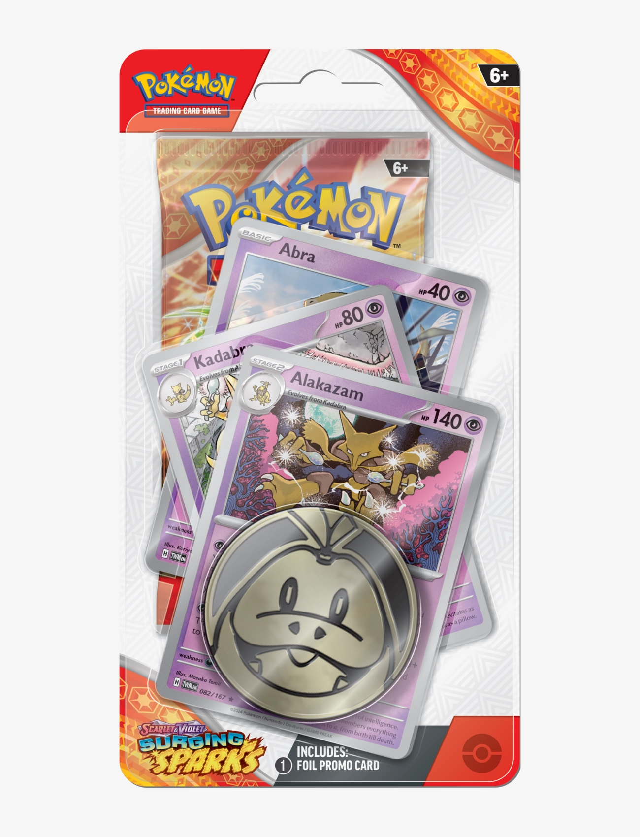 Pokémon Trading Cards - Poke SV8 Premium Checklane - Surging Sparks - brown - 1