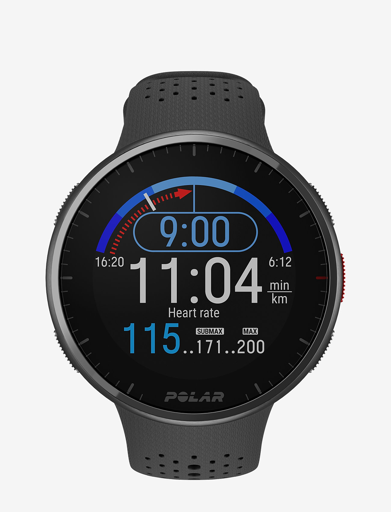 Polar - POLAR PACER PRO - smartwatches - carbon gray - 1