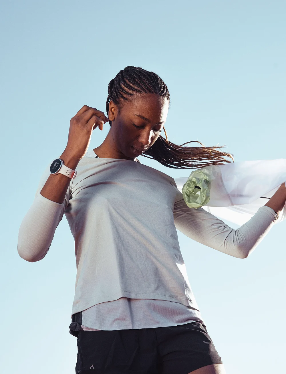 Polar - POLAR PACER PRO - smartwatches - snow white - 0