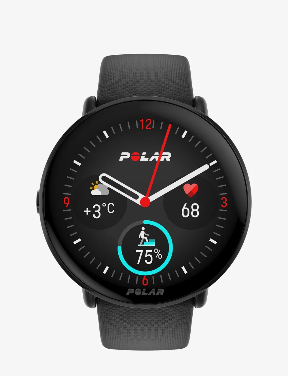Polar - POLAR IGNITE 3 - smartwatches - night black - 1