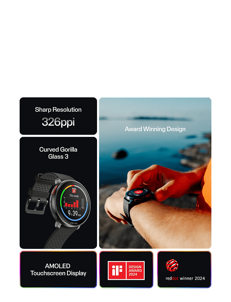 Polar - POLAR VANTAGE V3 - smartwatches - black - 4