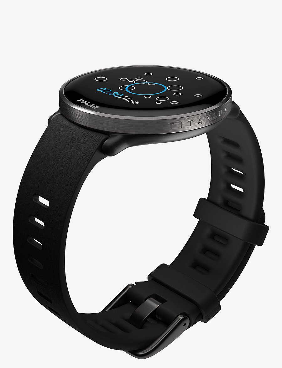 Polar - POLAR IGNITE 3 TI SIL BLK S-L - montres intelligentes - black titan - 5