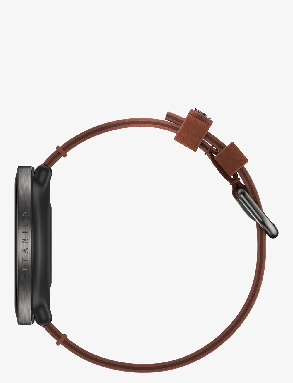 Polar - POLAR IGNITE 3 TI LTHR BRNZ M/L - smartwatches - bronz titan - 3