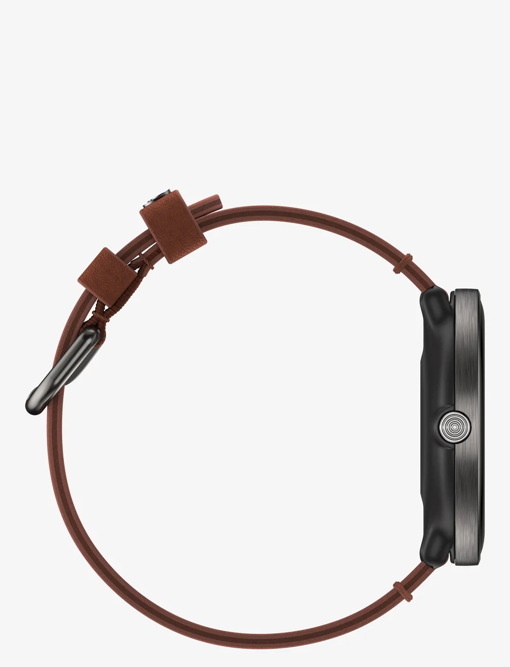 Polar - POLAR IGNITE 3 TI LTHR BRNZ M/L - smartwatches - bronz titan - 4