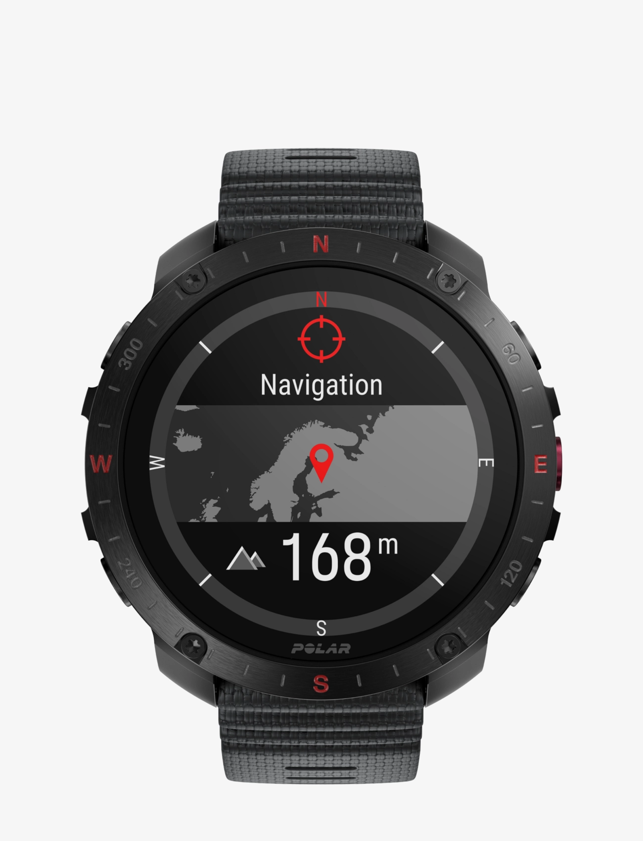 Polar Polar Grit X2 Pro + Polar H10 Heart Rate Sensor, S-L, Black, Sportsudstyr > Sportsure, Dame