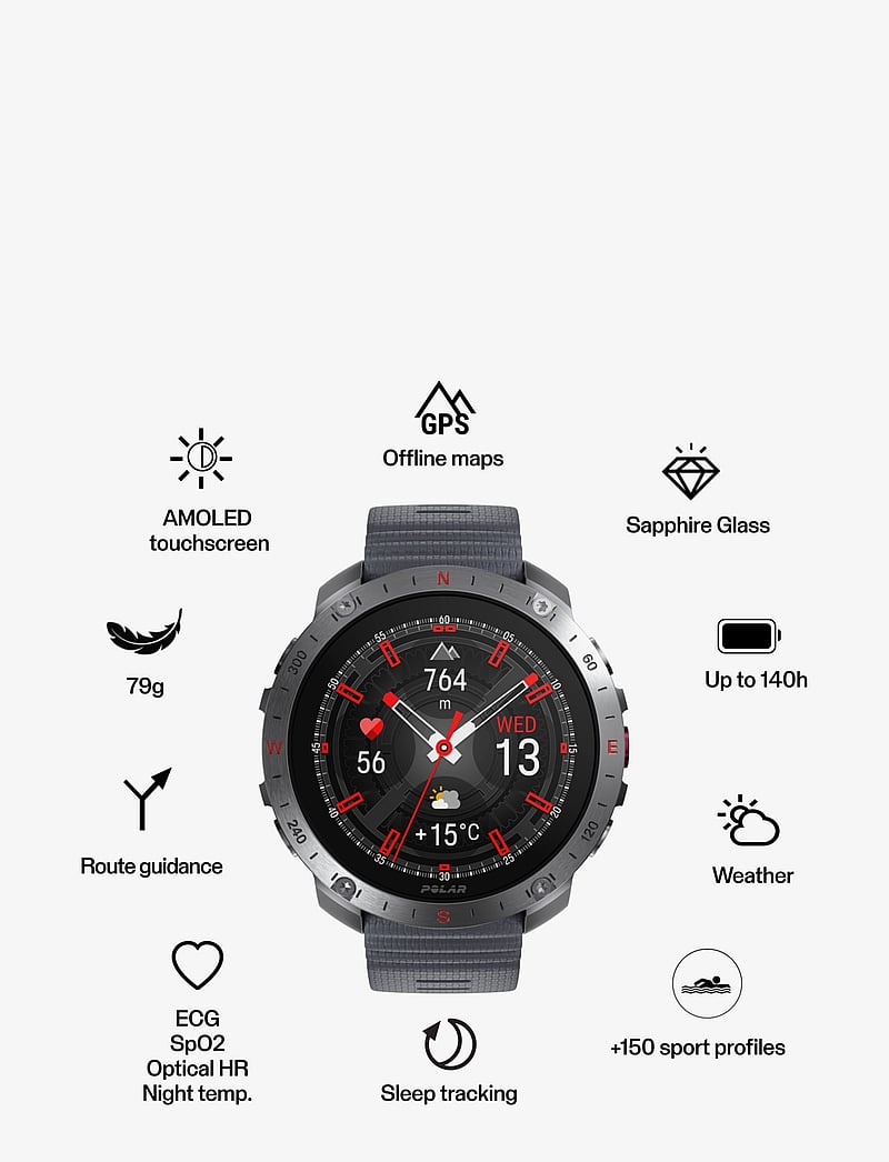 Polar - POLAR GRIT X2 PRO - viedpulksteņi - slr/gry - 3