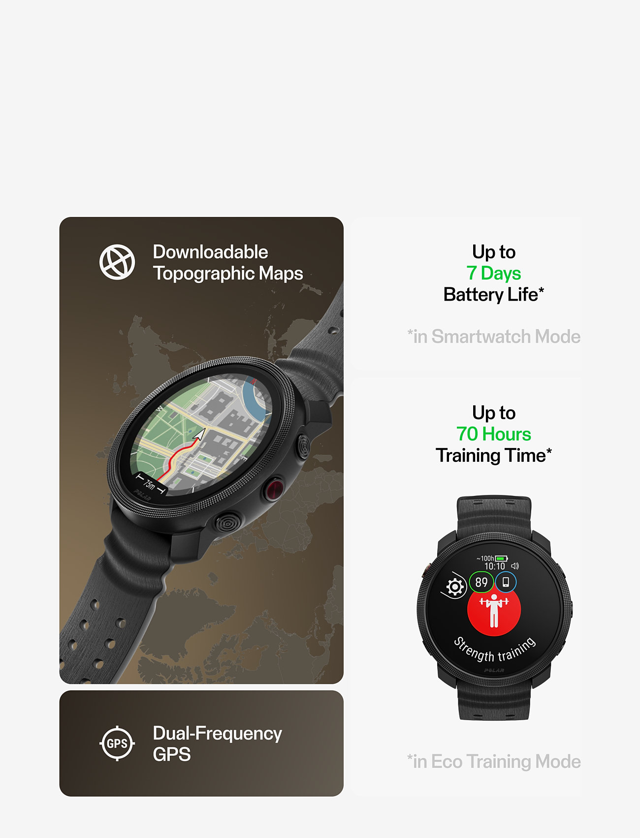 Polar - POLAR VANTAGE M3 - smartwatches - black - 4