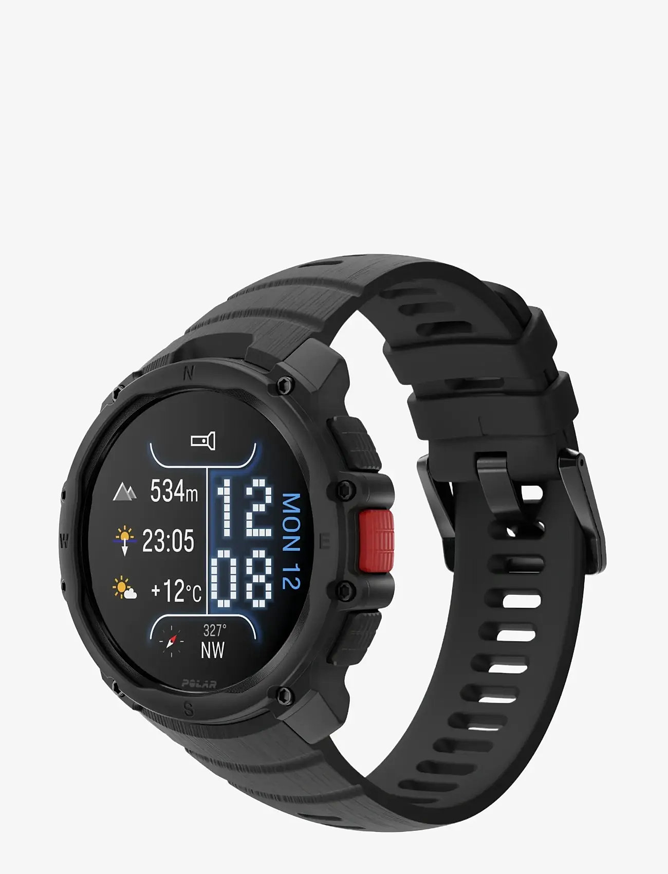 Polar - POLAR STREET X - smartwatches - black - 1