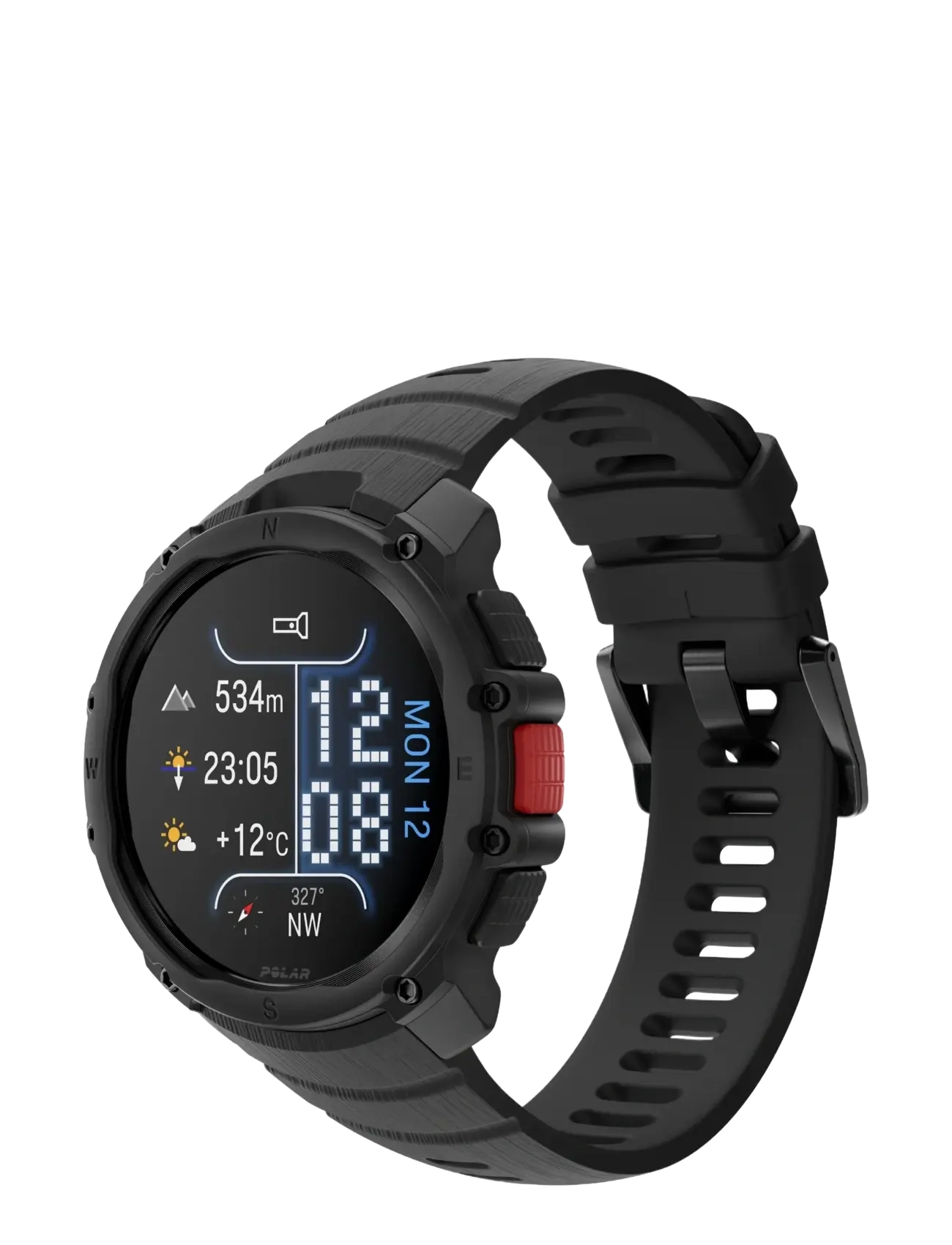 Polar POLAR STREET X - Training watches & Accessories - BLACK / black