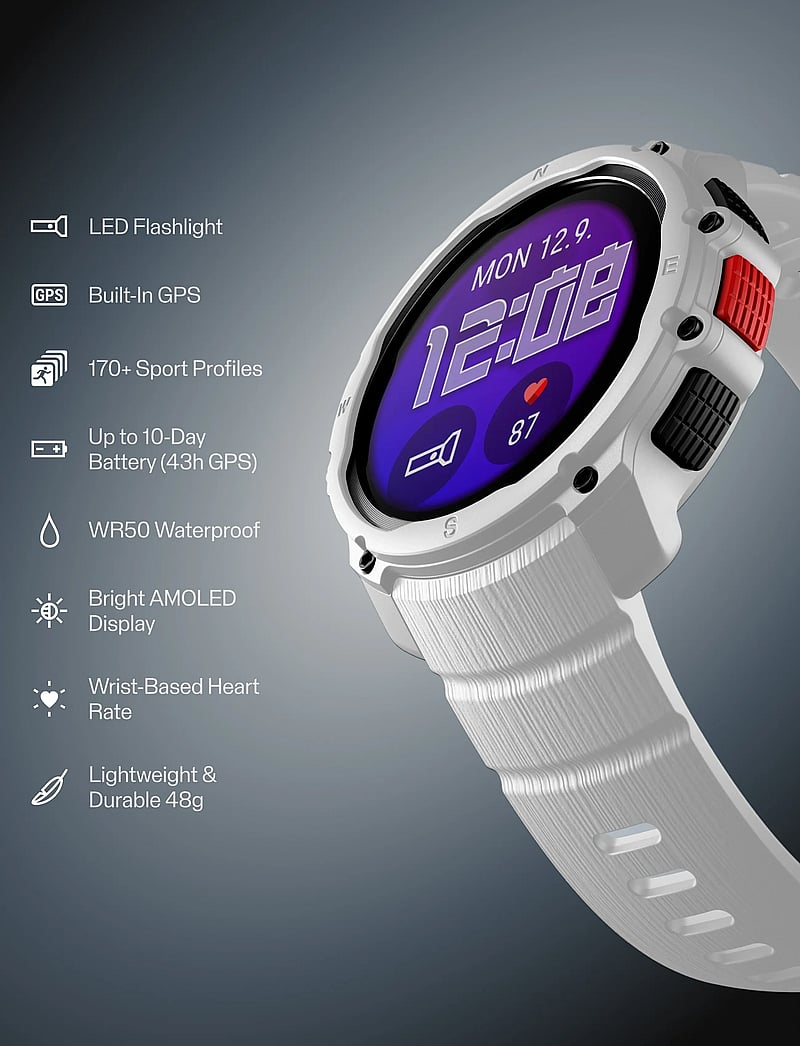 Polar - POLAR STREET X - smartwatches - white - 3