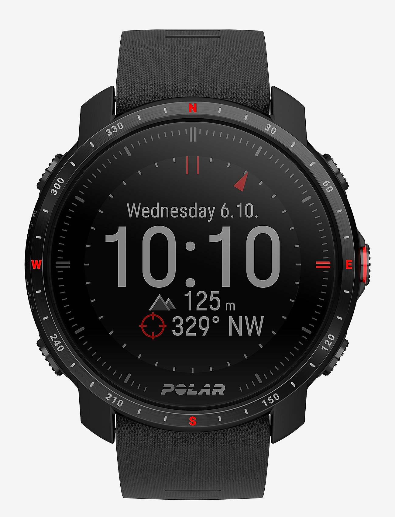 Polar - POLAR GRIT X PRO - smartwatches - black dlc - 0