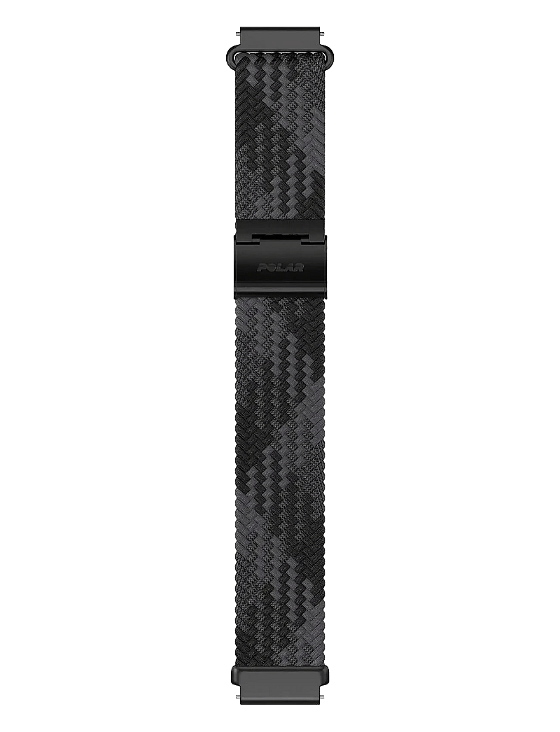 Polar - POLAR WB 20MM BRAIDED YARN BLK S-L - smartwatches - black - 1