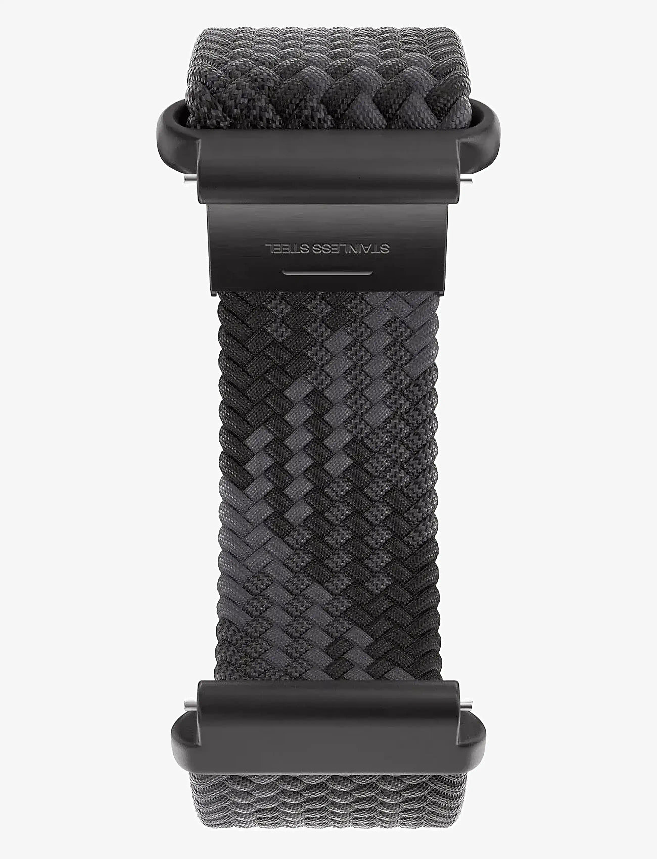 Polar - POLAR WB 20MM BRAIDED YARN BLK S-L - smartwatches - black - 5