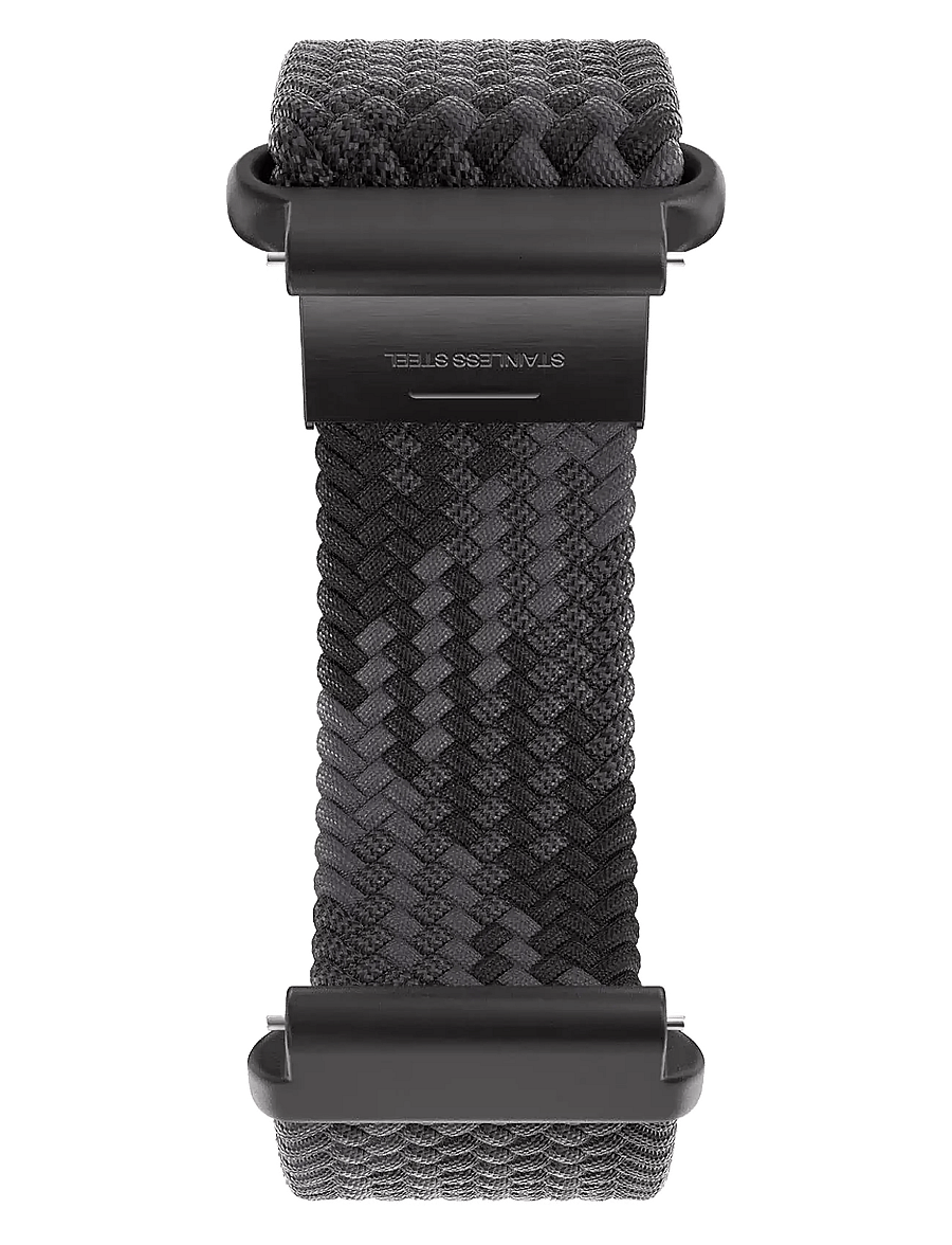 Polar - POLAR WB 20MM BRAIDED YARN BLK S-L - Älykellot - black - 5
