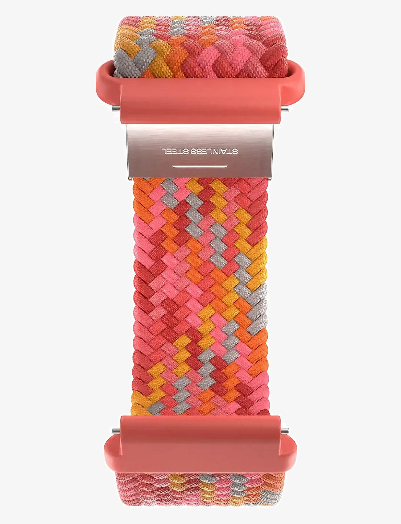 Polar - POLAR WB 20MM BRAIDED YARN RED S-L - smartwatches - red - 5