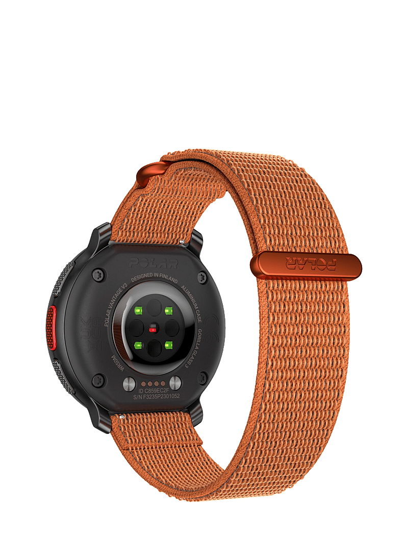Polar - POLAR WB 22MM ORA M/L H&L - smartwatches - orange - 2