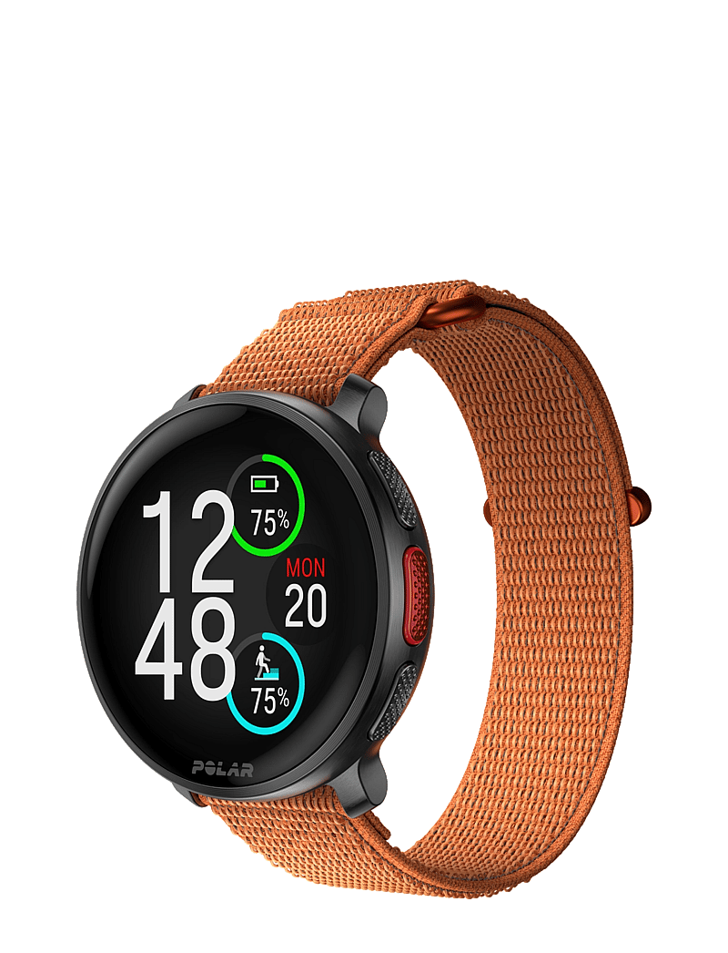 Polar - POLAR WB 22MM ORA M/L H&L - smartwatches - orange - 3