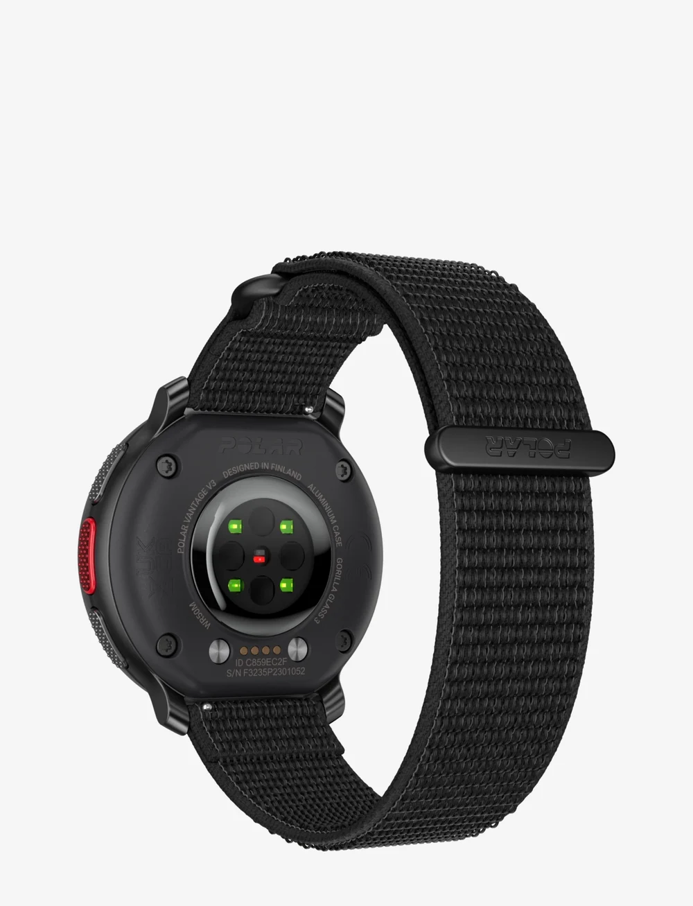 Polar - POLAR WB 22MM BLK S/M H&L - smartwatches - black - 2