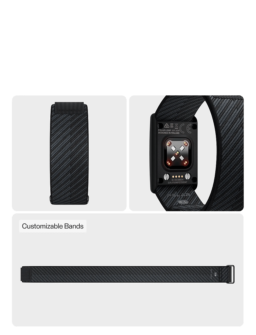Polar - POLAR WB LOOP GEN2 - smartwatches - black - 2