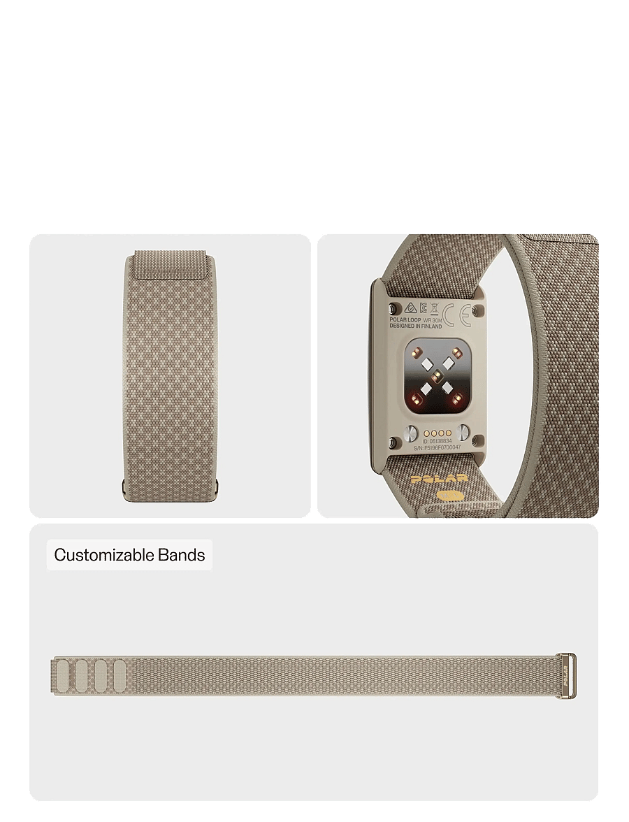 Polar - POLAR WB LOOP GEN2 - smartwatches - greige - 2