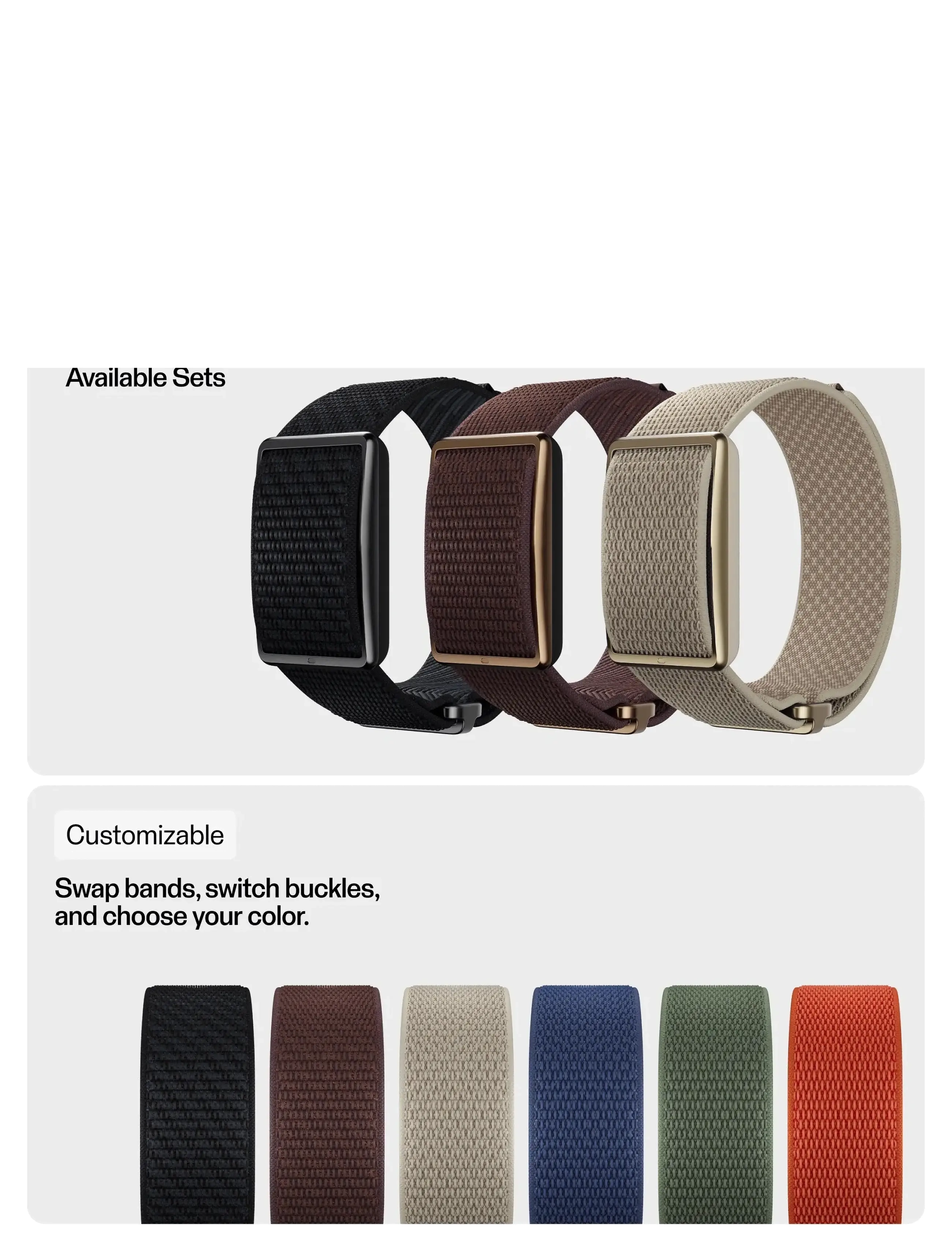 Polar - POLAR WB LOOP GEN2 - smartwatches - greige - 4