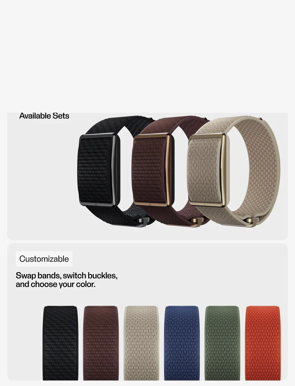 Polar - POLAR WB LOOP GEN2 - smartwatches - brown - 4