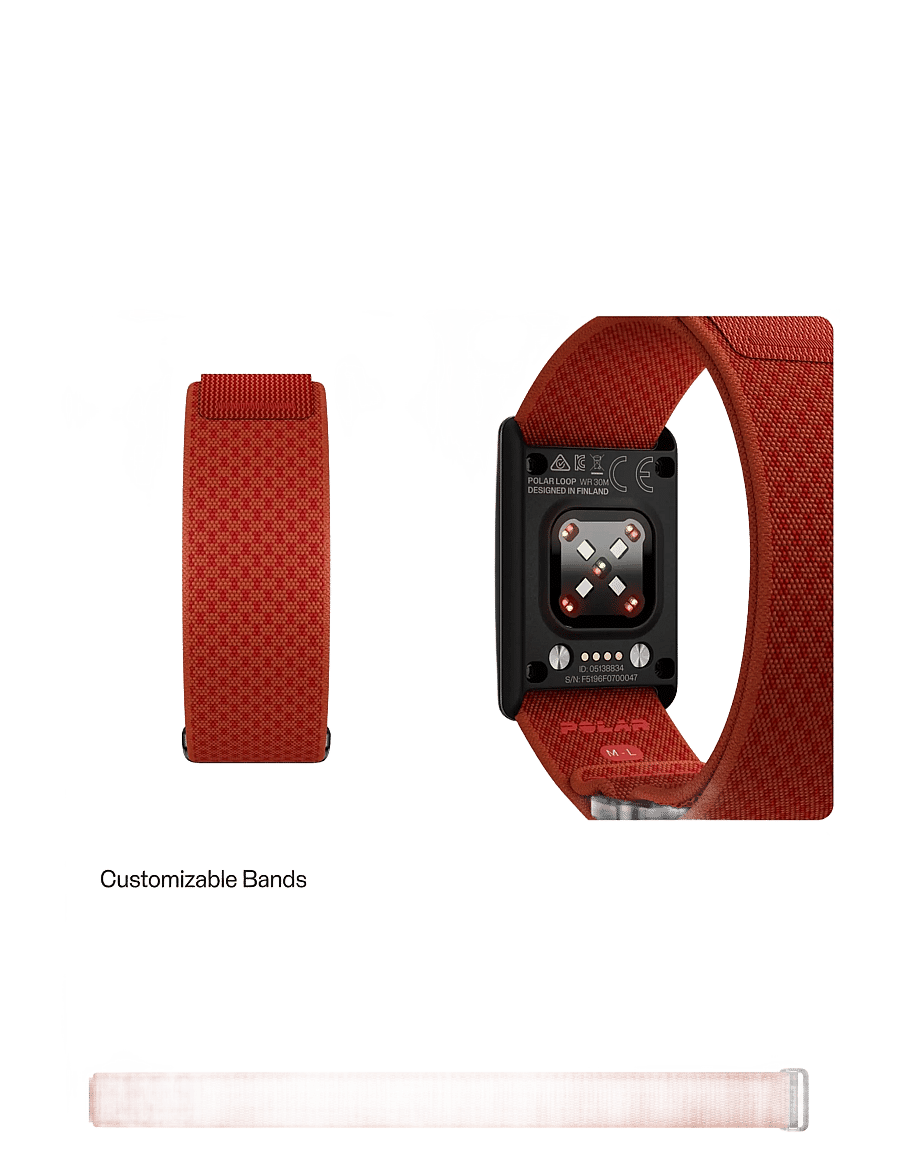 Polar - POLAR WB LOOP GEN2 - smartwatches - orange - 2